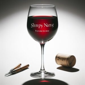 Weinglas 200ml mit Gravur